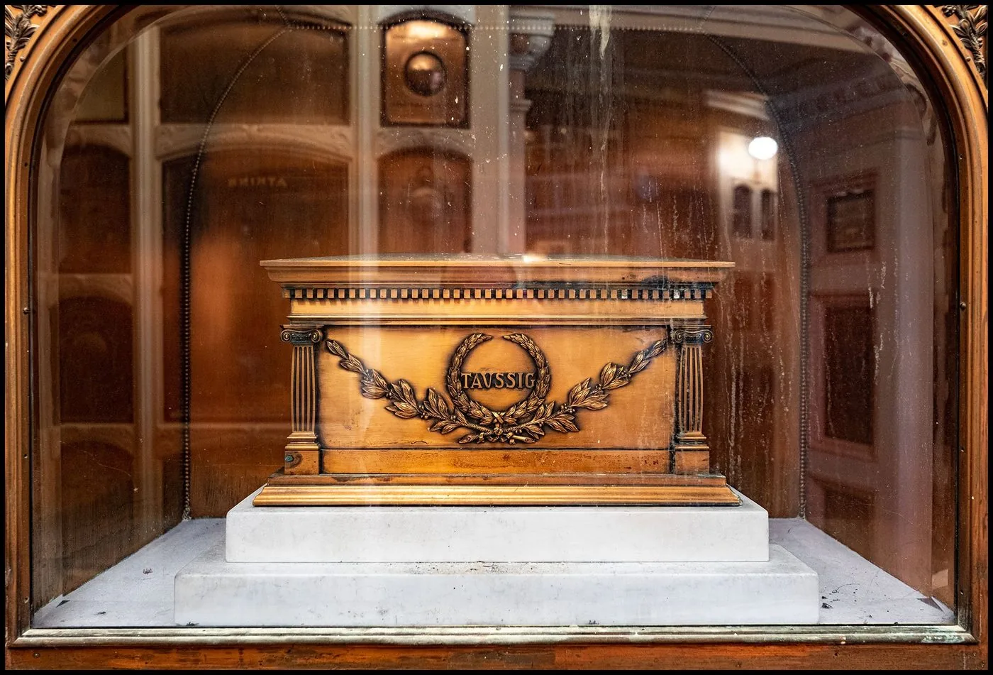 Personalized columbarium niches at the San Francisco Columbarium — customized cremation urns and memorial displays